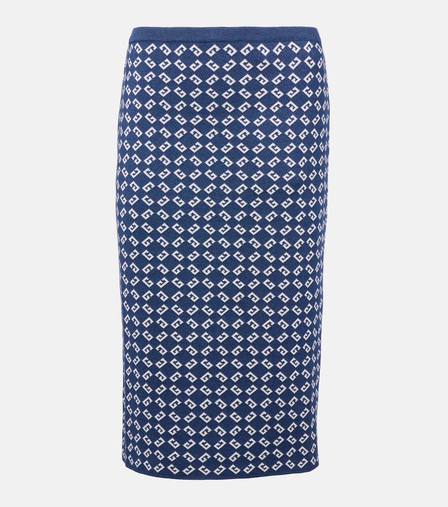 Юбка миди Monogram 72 жаккард Givenchy, Denim Blue
Юбка миди Monogram 72 жаккард Givenchy, Denim Blue
