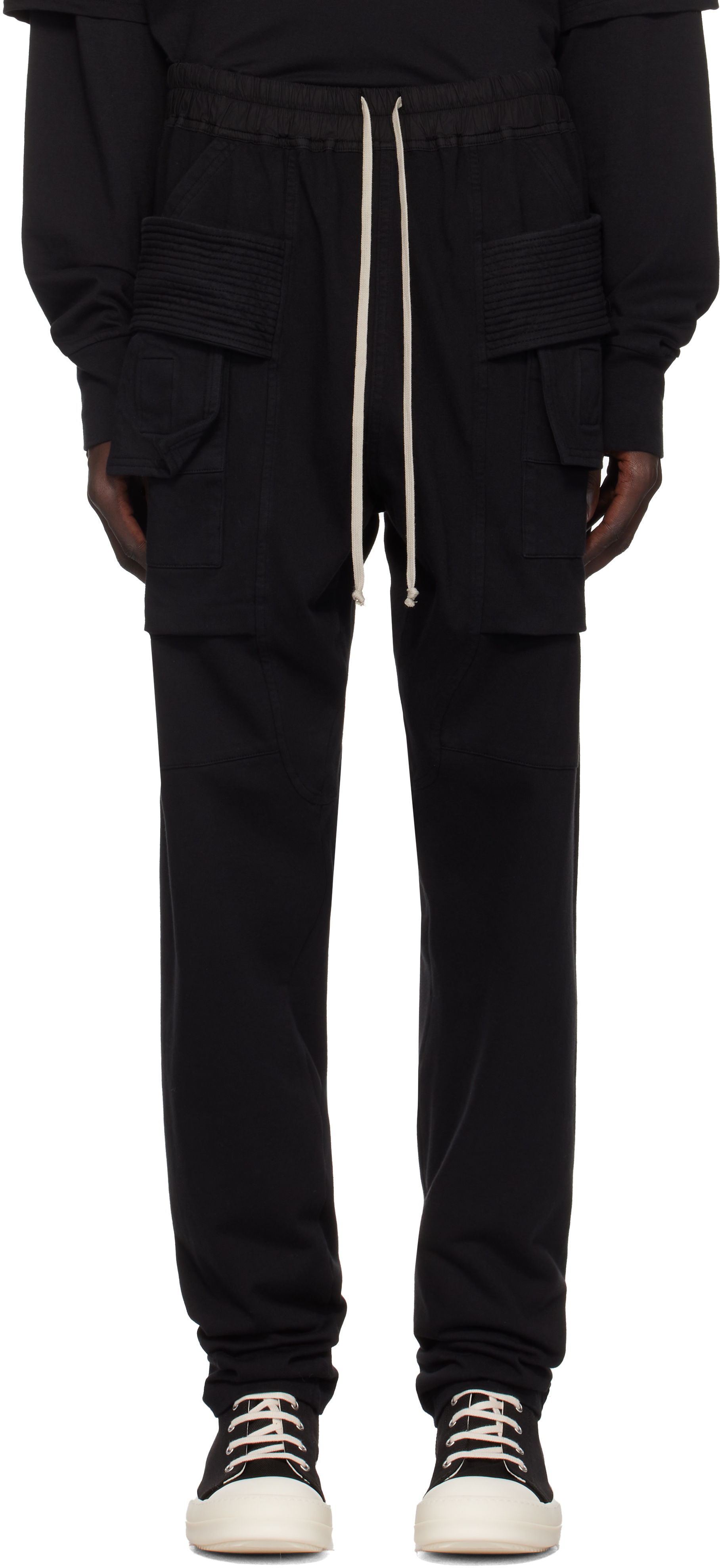 Штаны-карго Porterville Creatch с завязками на талии Rick Owens DRKSHDW
Штаны-карго Porterville Creatch с завязками на талии Rick Owens DRKSHDW