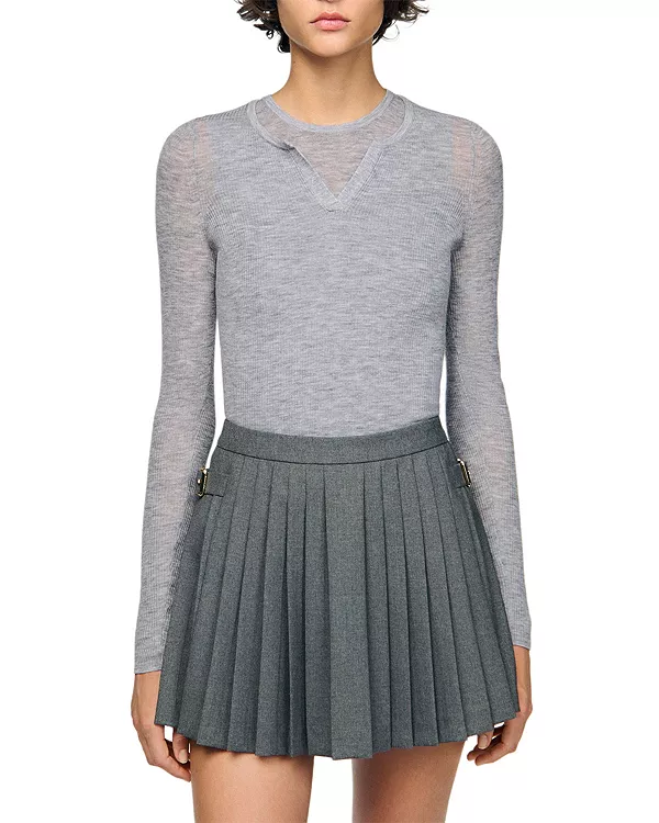 Свитер Яго Sandro, серый
Свитер Яго Sandro, серый