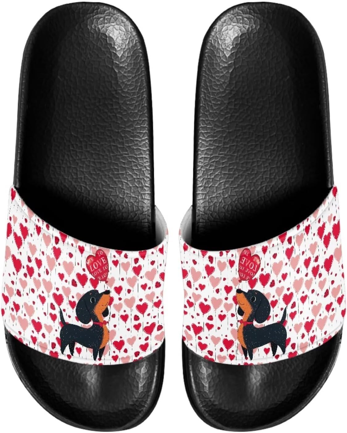 Мужские домашние сандалии Psesaysky с подушкой, обеспечивающие максимальный комфорт, повседневные сандалии-шлепанцы с открытым носком, нескользящие тапочки, водостойкие мягкие плоские туфли, обувь с одной полосой, Dachshund Hearts
Мужские домашние сандалии Psesaysky с подушкой, обеспечивающие максимальный комфорт, повседневные сандалии-шлепанцы с открытым носком, нескользящие тапочки, водостойкие мягкие плоские туфли, обувь с одной полосой, Dachshund Hearts