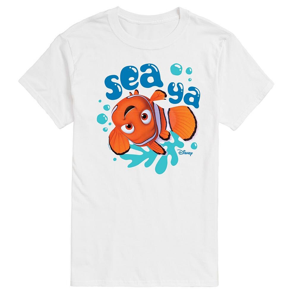 Мужская футболка с рисунком Sea Ya от Disney/Pixar's Finding Nemo Disney / Pixar, белый
Мужская футболка с рисунком Sea Ya от Disney/Pixar's Finding Nemo Disney / Pixar, белый