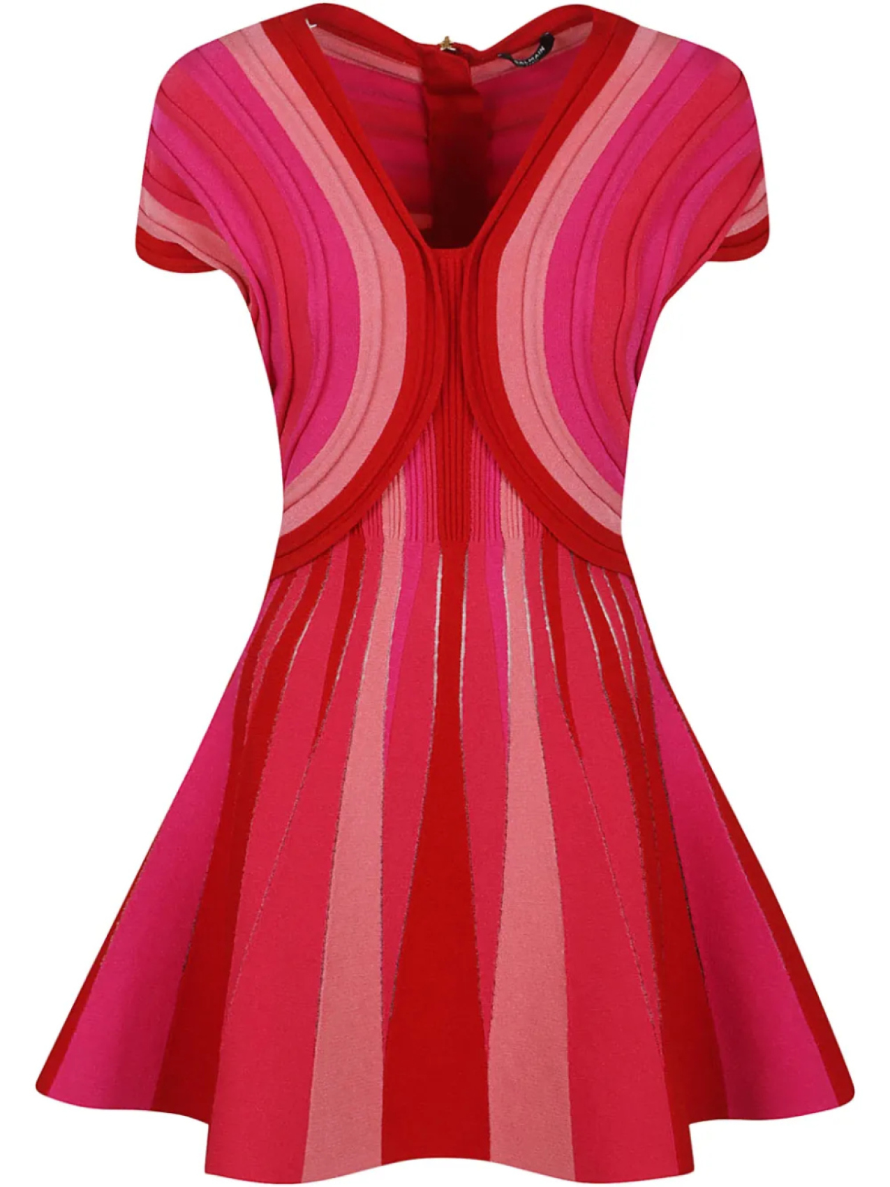 Расклешенное мини-платье Balmain, красный
Расклешенное мини-платье Balmain, красный