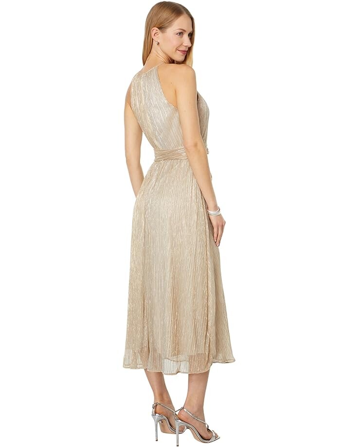 Платье DKNY Halter Neck Maxi Dress w/ Self Belt, цвет Ivory/Gold/Silver
Платье DKNY Halter Neck Maxi Dress w/ Self Belt, цвет Ivory/Gold/Silver