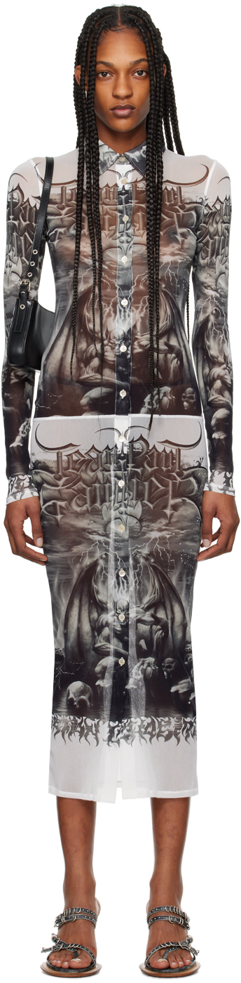 Черно-белое платье «The Diablo» idi Jean Paul Gaultier
Черно-белое платье «The Diablo» idi Jean Paul Gaultier