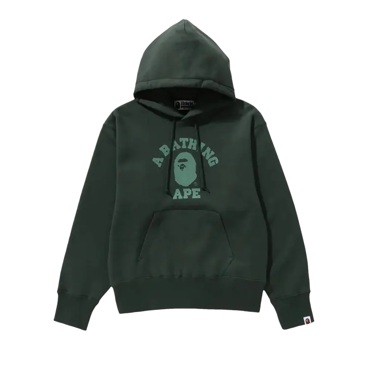 Худи BAPE College Pullover 'Green', зеленый
Худи BAPE College Pullover 'Green', зеленый