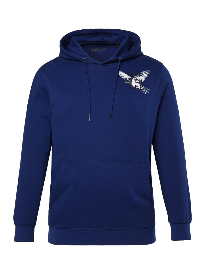 Толстовка темно-синего цвета Men Plus
Толстовка темно-синего цвета Men Plus