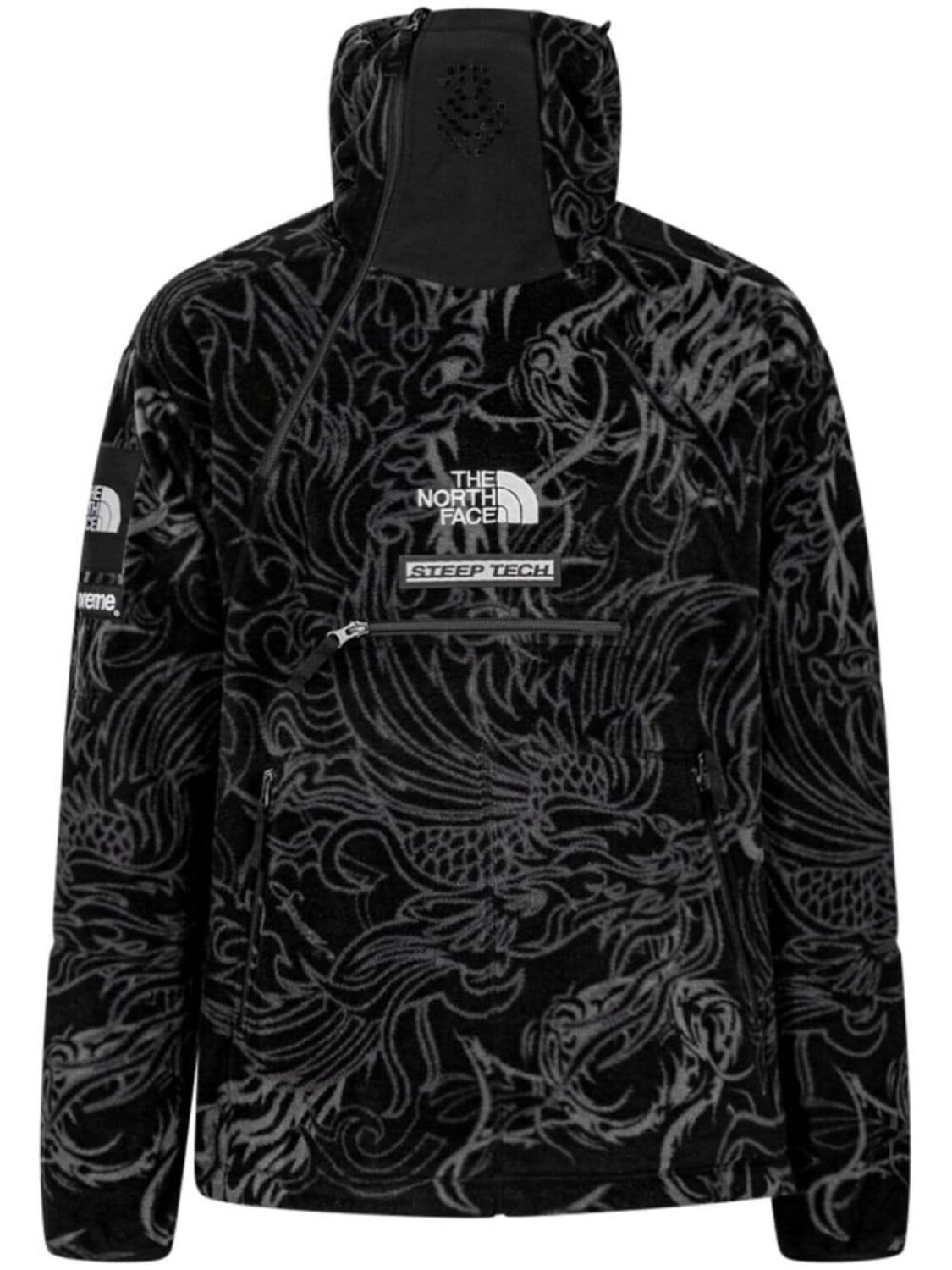 Supreme пуловер Steep Tech из коллаборации с TNF, черный
Supreme пуловер Steep Tech из коллаборации с TNF, черный
