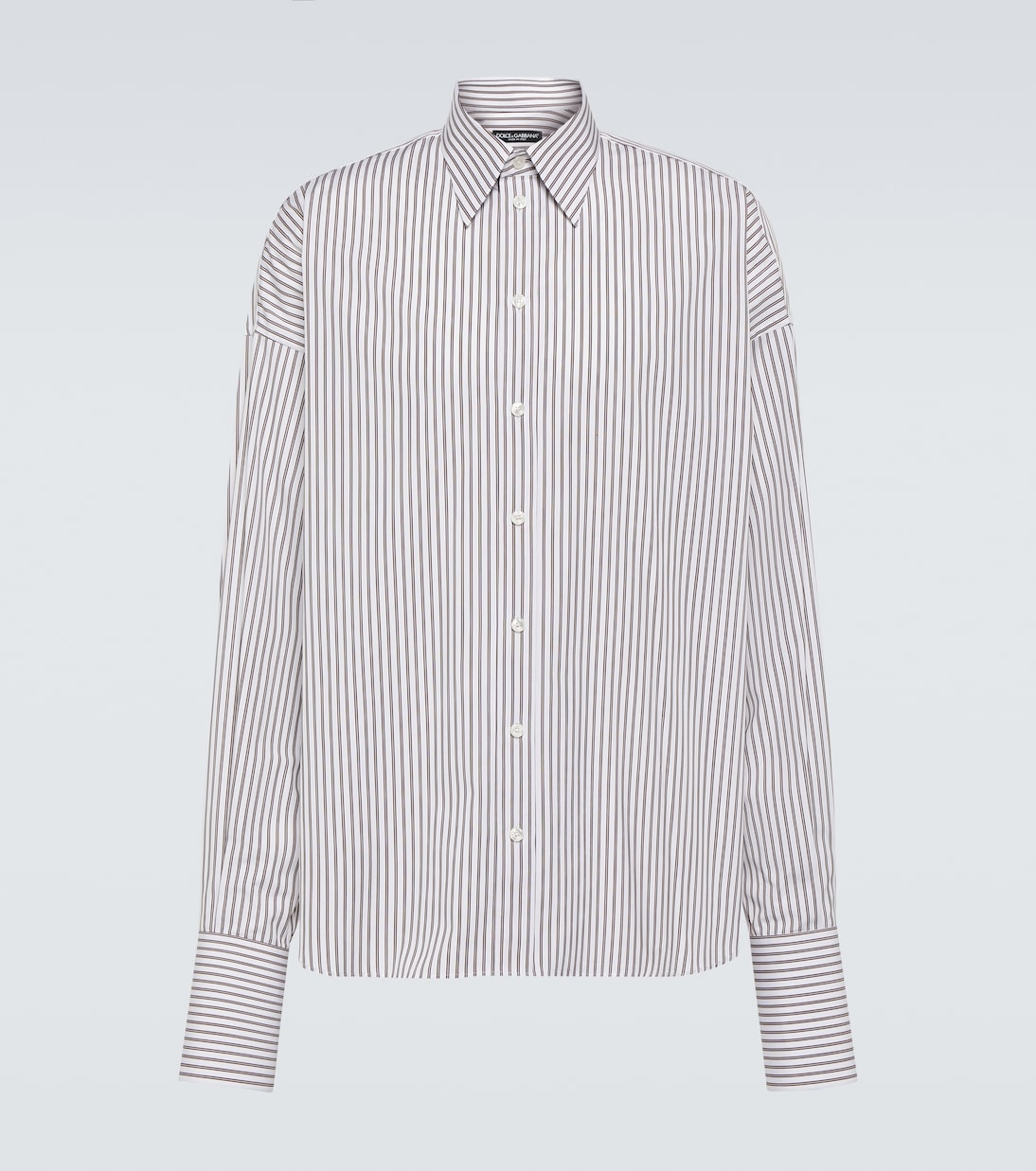 Рубашка из хлопкового поплина в полоску Dolce&Gabbana, Rigato
Рубашка из хлопкового поплина в полоску Dolce&Gabbana, Rigato