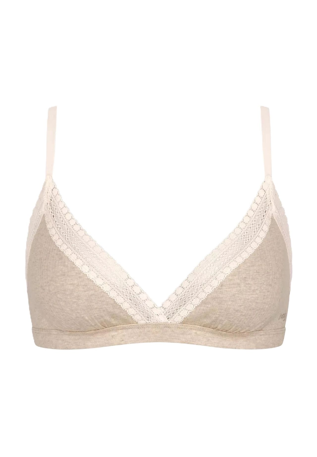 Женский треугольный бюстгальтер Go с кружевной отделкой в рубчик Sloggi, цвет Grey Combination
Женский треугольный бюстгальтер Go с кружевной отделкой в рубчик Sloggi, цвет Grey Combination