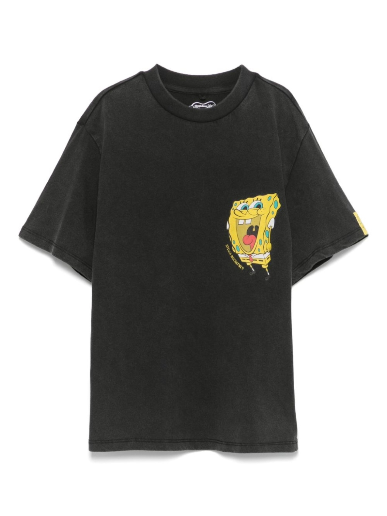 Stella McCartney Kids футболка с логотипом из коллаборации с SpongeBob, черный
Stella McCartney Kids футболка с логотипом из коллаборации с SpongeBob, черный