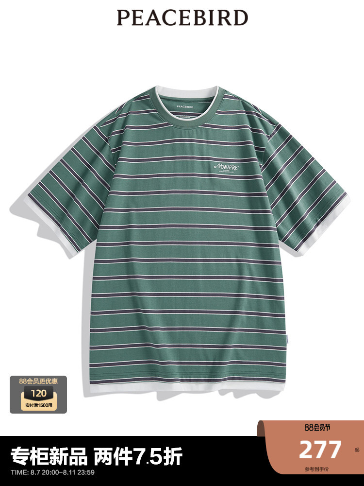 Футболка мужская Peacebird с контрастным принтом, зеленый
Футболка мужская Peacebird с контрастным принтом, зеленый