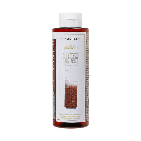 Шампунь с рисовым протеином и экстрактом липы для тонких волос, 250 мл Korres
Шампунь с рисовым протеином и экстрактом липы для тонких волос, 250 мл Korres