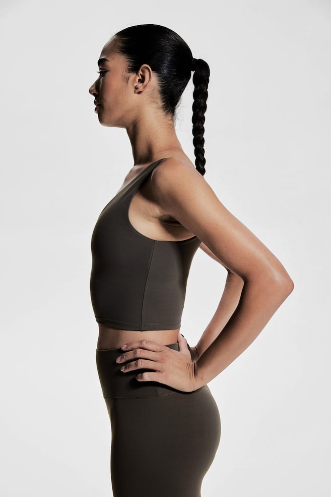 Легкий поддерживающий бюстгальтер для йоги с лайкрой softmove H&M, серый
Легкий поддерживающий бюстгальтер для йоги с лайкрой softmove H&M, серый