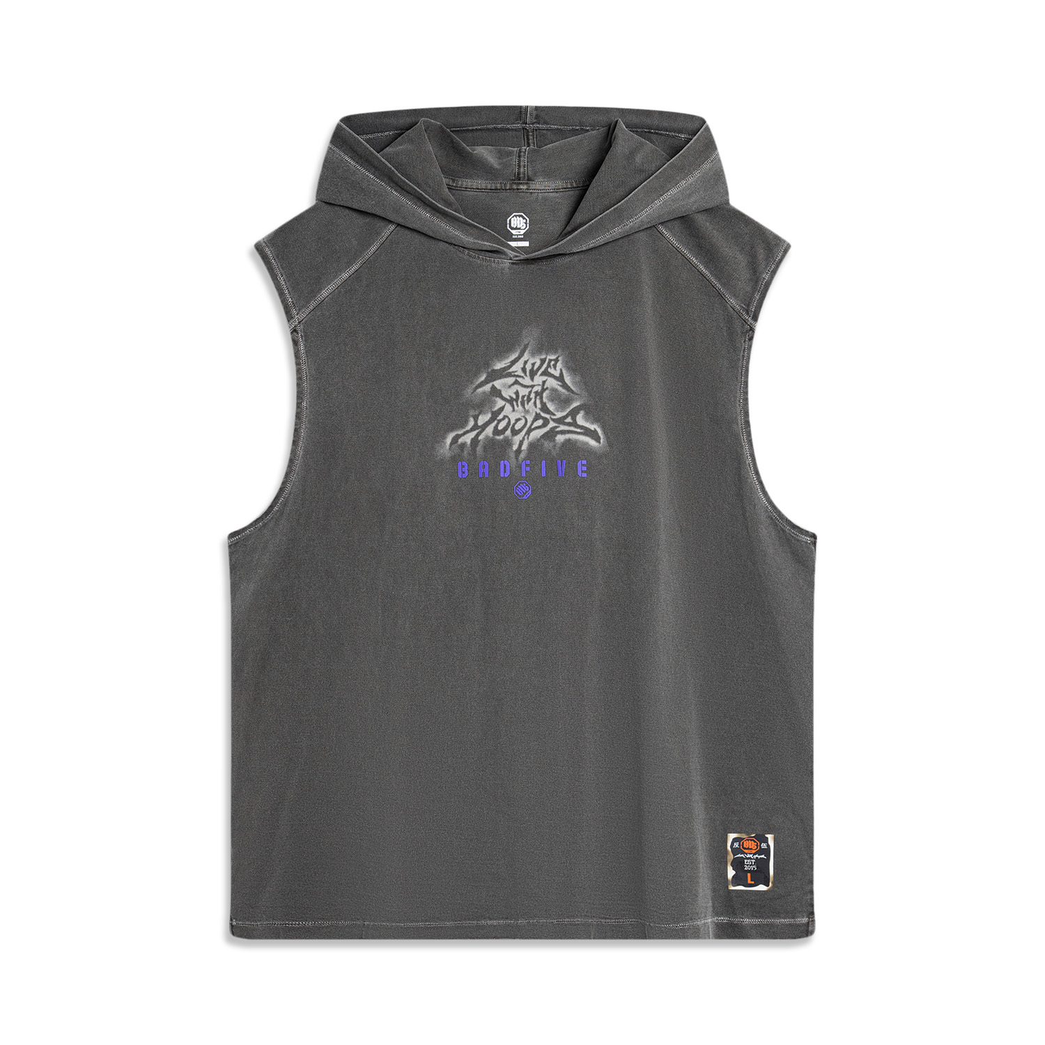 Li-Ning LiNing BadFive Топы Мужские Obsidian Gray Washable
Li-Ning LiNing BadFive Топы Мужские Obsidian Gray Washable