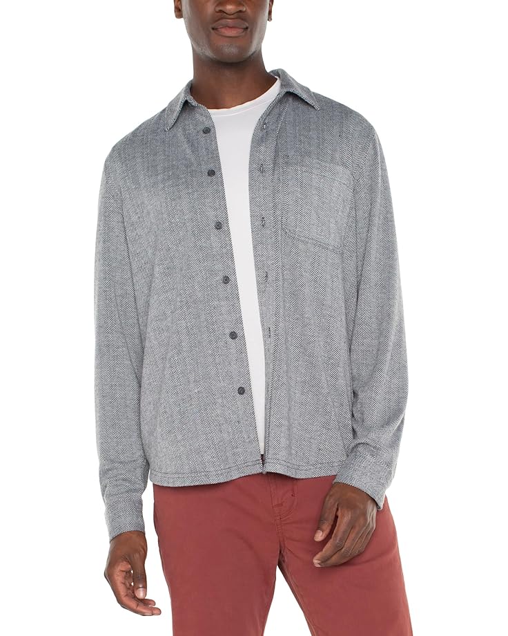 Рубашка Liverpool Los Angeles Knit Long Sleeve Button Up Shirt, цвет Grey Herringbone
Рубашка Liverpool Los Angeles Knit Long Sleeve Button Up Shirt, цвет Grey Herringbone