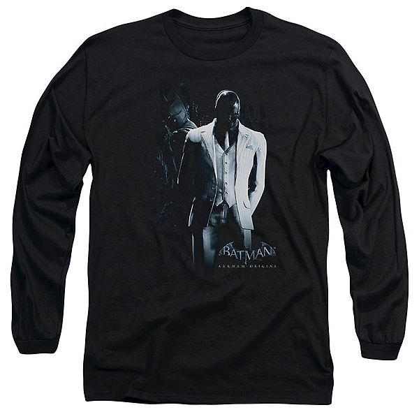 Футболка с длинным рукавом Batman Arkham Origins Black Mask для взрослых Licensed Character
Футболка с длинным рукавом Batman Arkham Origins Black Mask для взрослых Licensed Character