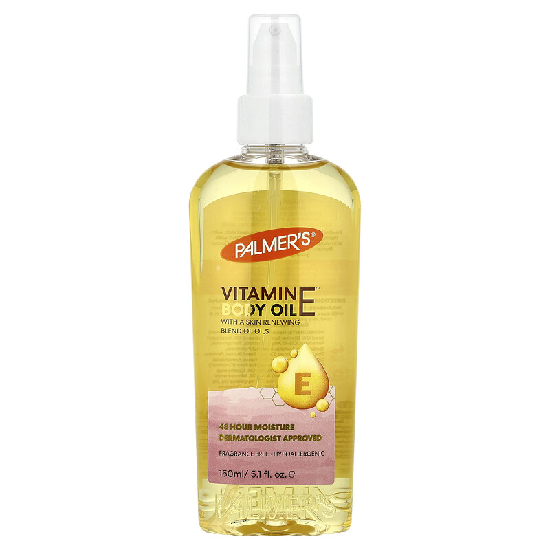Palmer's, Natural Vitamin E Body Oil, 5.1 fl oz (150 ml)
Palmer's, Natural Vitamin E Body Oil, 5.1 fl oz (150 ml)
