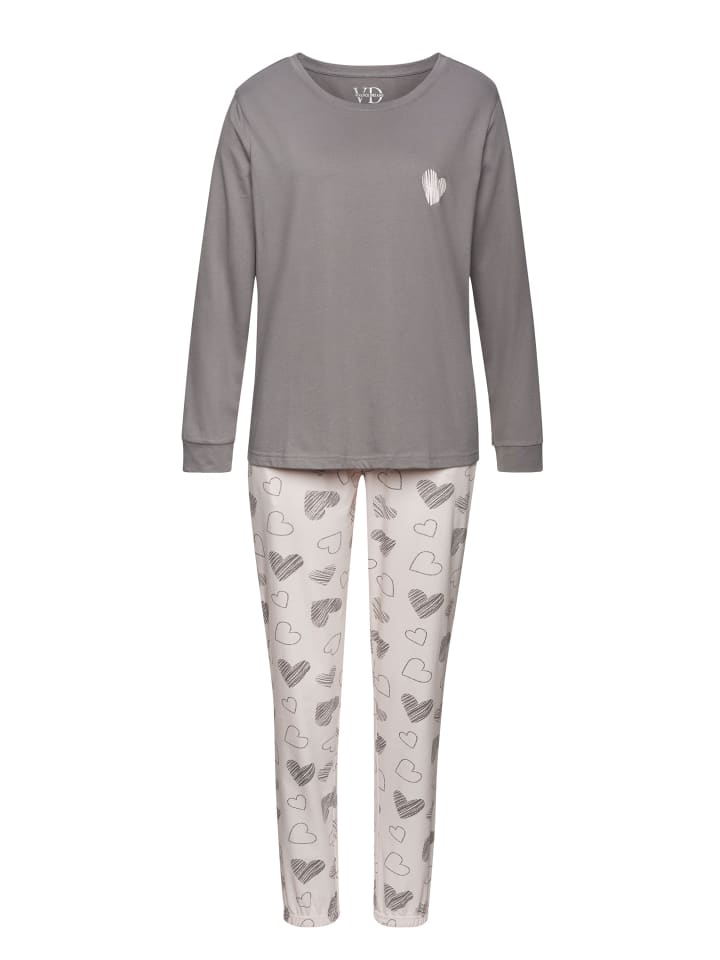 Пижама VIVANCE DREAMS, цвет rosa/grau
Пижама VIVANCE DREAMS, цвет rosa/grau