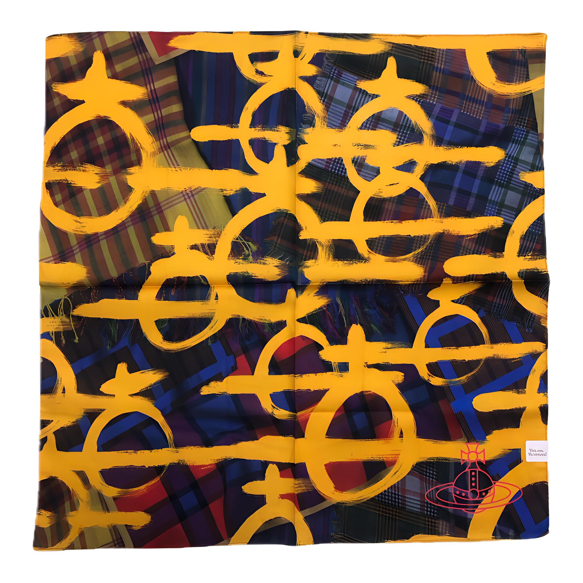 Vivienne Westwood Хлопковый шелковый шарф унисекс желтый, Yellow
Vivienne Westwood Хлопковый шелковый шарф унисекс желтый, Yellow