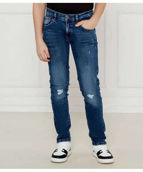 Джинсы Slim fit Guess, синий 
Джинсы Slim fit Guess, синий