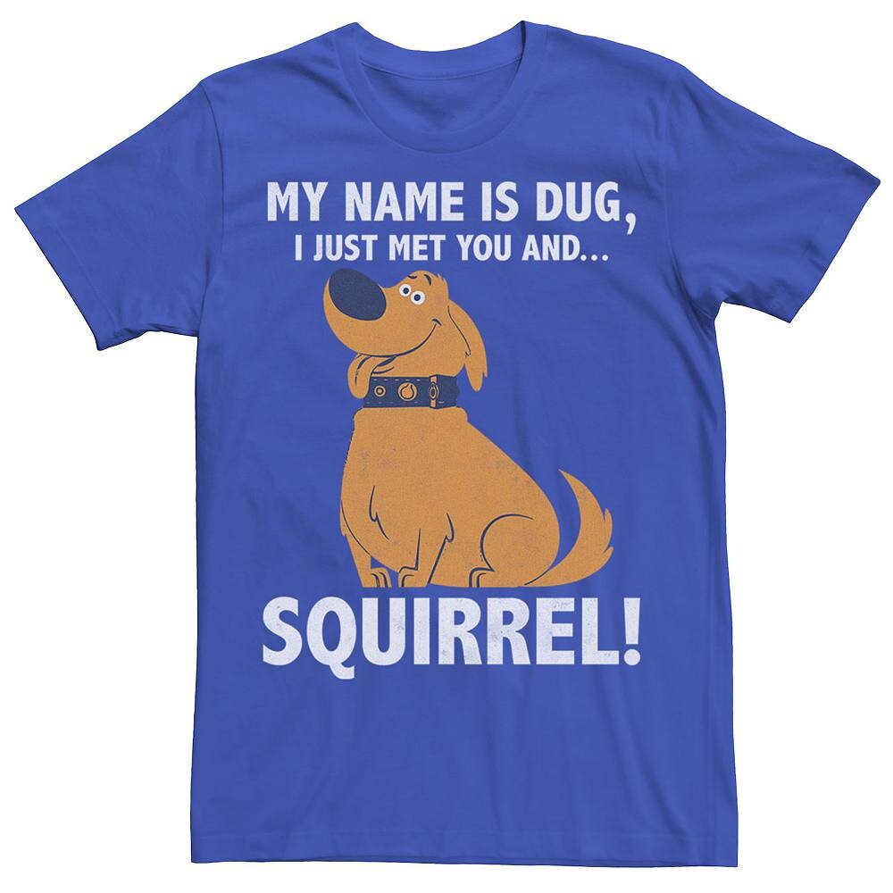 Disney/Pixar's Up Dug Men's Just Met and SQUIRREL! тройник Disney / Pixar, цвет Royal
Disney/Pixar's Up Dug Men's Just Met and SQUIRREL! тройник Disney / Pixar, цвет Royal