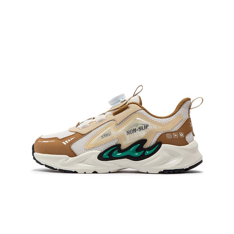 XTEP Детские кроссовки с низким верхом, устойчивые к износу и противоскользящие, коричневые
XTEP Детские кроссовки с низким верхом, устойчивые к износу и противоскользящие, коричневые