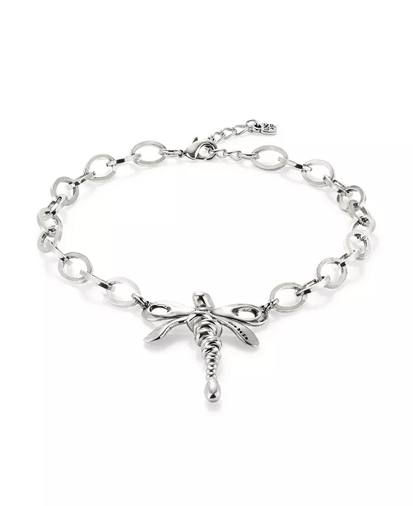 Ожерелье с центральной подвеской в форме стрекозы, покрытое стерлинговым серебром Unode50, silver
Ожерелье с центральной подвеской в форме стрекозы, покрытое стерлинговым серебром Unode50, silver