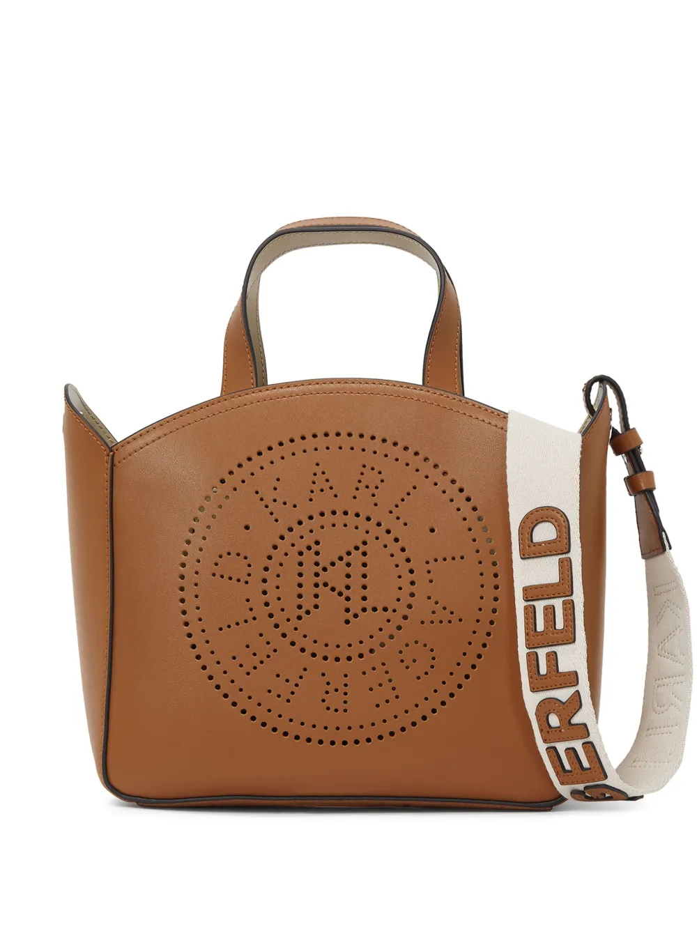 Маленькая сумка K/Circle KARL LAGERFELD, коричневый 
Маленькая сумка K/Circle KARL LAGERFELD, коричневый