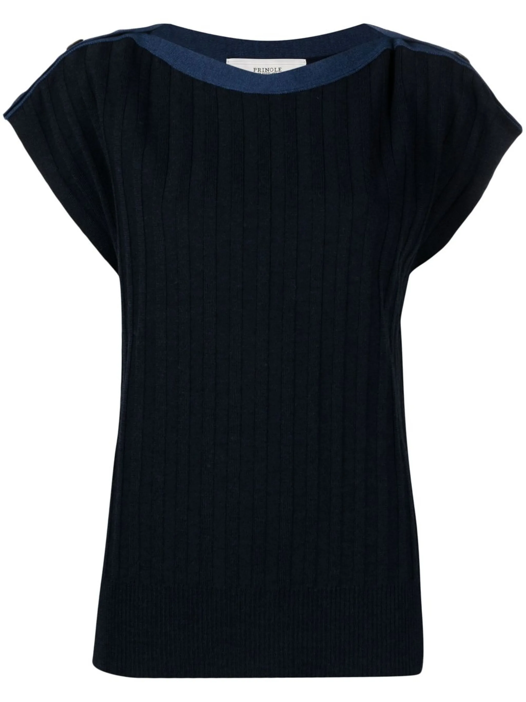 Футболка в рубчик Pringle Of Scotland, синий
Футболка в рубчик Pringle Of Scotland, синий