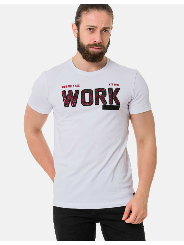 Футболка БЕЛОГО цвета Cipo & Baxx, Белый, Футболка БЕЛОГО цвета Cipo & Baxx
Футболка БЕЛОГО цвета Cipo & Baxx, Белый, Футболка БЕЛОГО цвета Cipo & Baxx