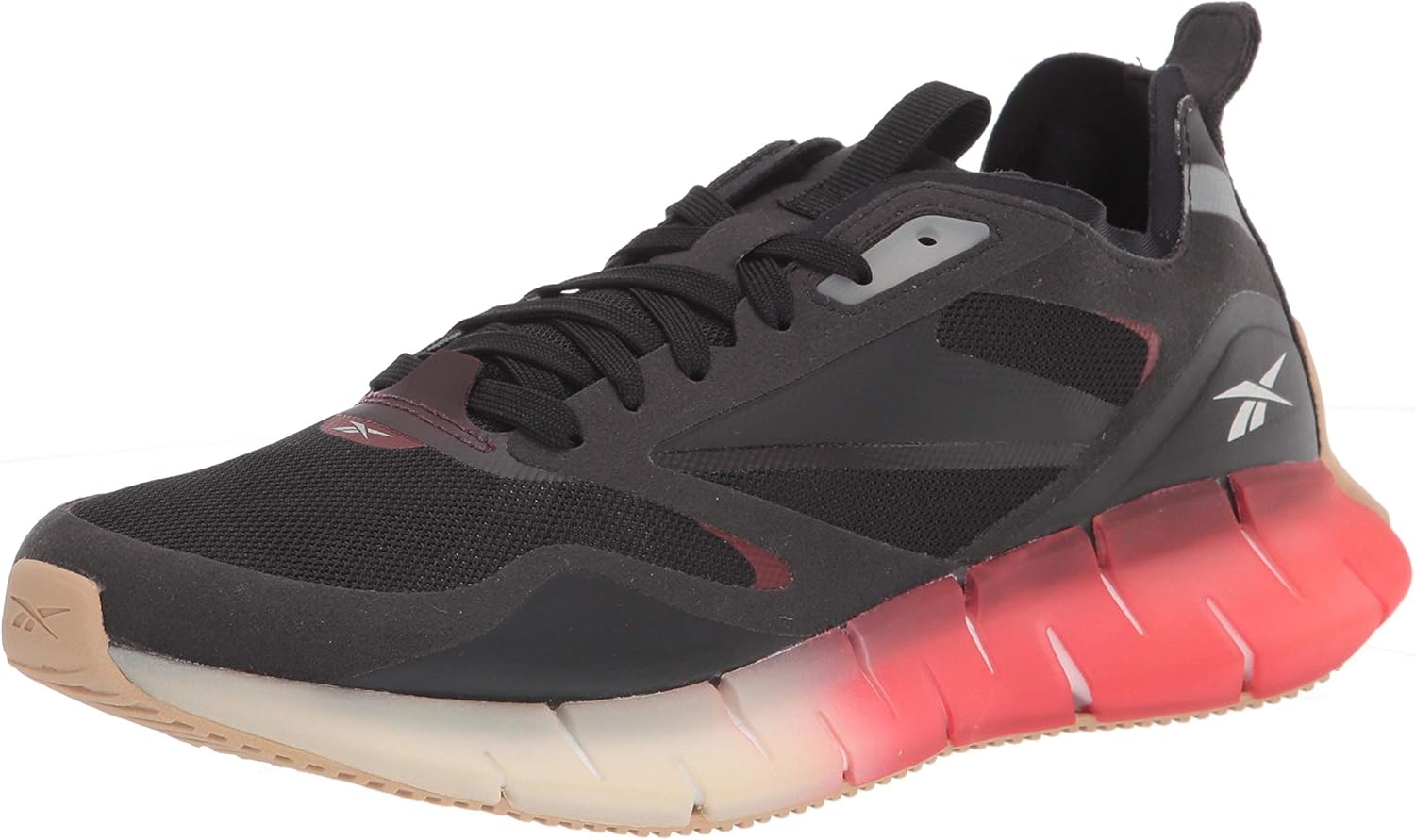 Кроссовки Reebok Zig Kinetica Horizon, черный/бордовый/бежевый
Кроссовки Reebok Zig Kinetica Horizon, черный/бордовый/бежевый