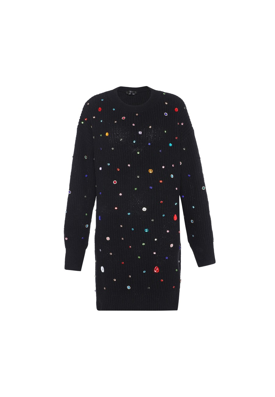 Вязаное платье faina, черный
Вязаное платье faina, черный