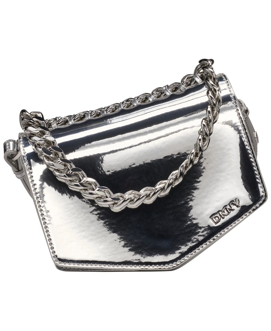 Сумка-кроссбоди Riona Flap Mini DKNY, Silver
Сумка-кроссбоди Riona Flap Mini DKNY, Silver