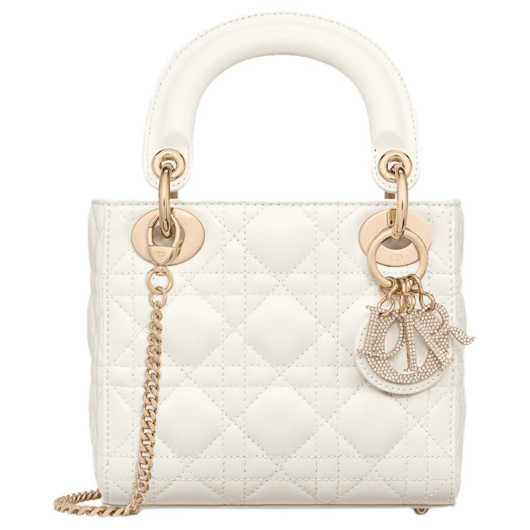 DIOR Женская сумка из овчины через плечо кросс-боди клатч молочно-белого цвета
DIOR Женская сумка из овчины через плечо кросс-боди клатч молочно-белого цвета