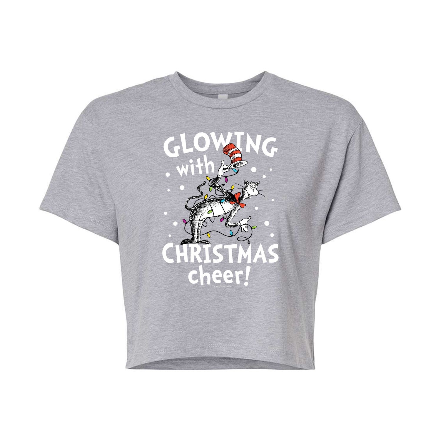 Укороченная футболка с рисунком Dr. Seuss "Christmas Cheer" для юниоров Licensed Character
Укороченная футболка с рисунком Dr. Seuss "Christmas Cheer" для юниоров Licensed Character