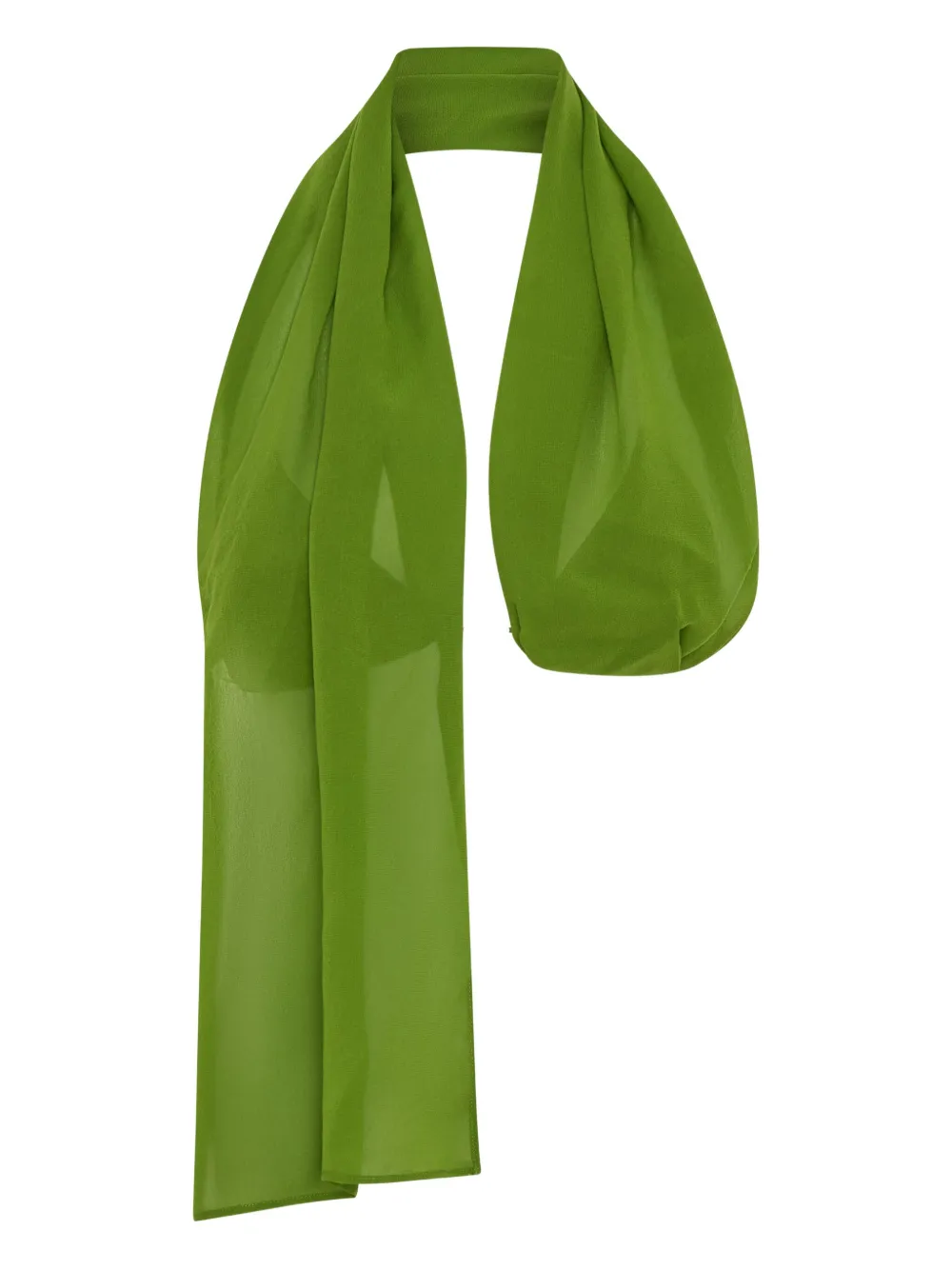 Шелковый топ с цепочкой Christopher Esber, зеленый
Шелковый топ с цепочкой Christopher Esber, зеленый