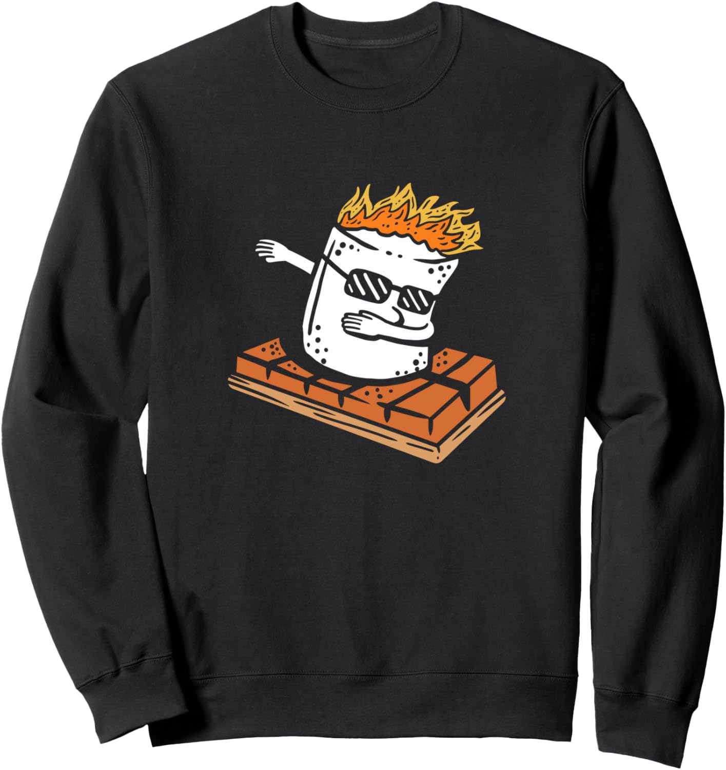 Толстовка Sumoamashumaro kawai furosudansukyanpugifuto o karuku tataku Smores Camping Apparel By Eli, черный
Толстовка Sumoamashumaro kawai furosudansukyanpugifuto o karuku tataku Smores Camping Apparel By Eli, черный