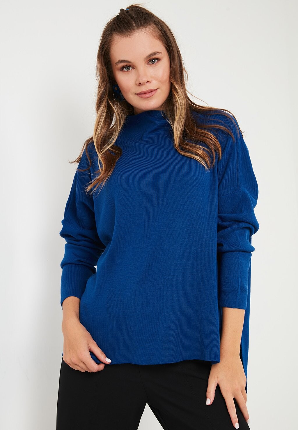 Джемпер LELA, синий 
Джемпер LELA, синий