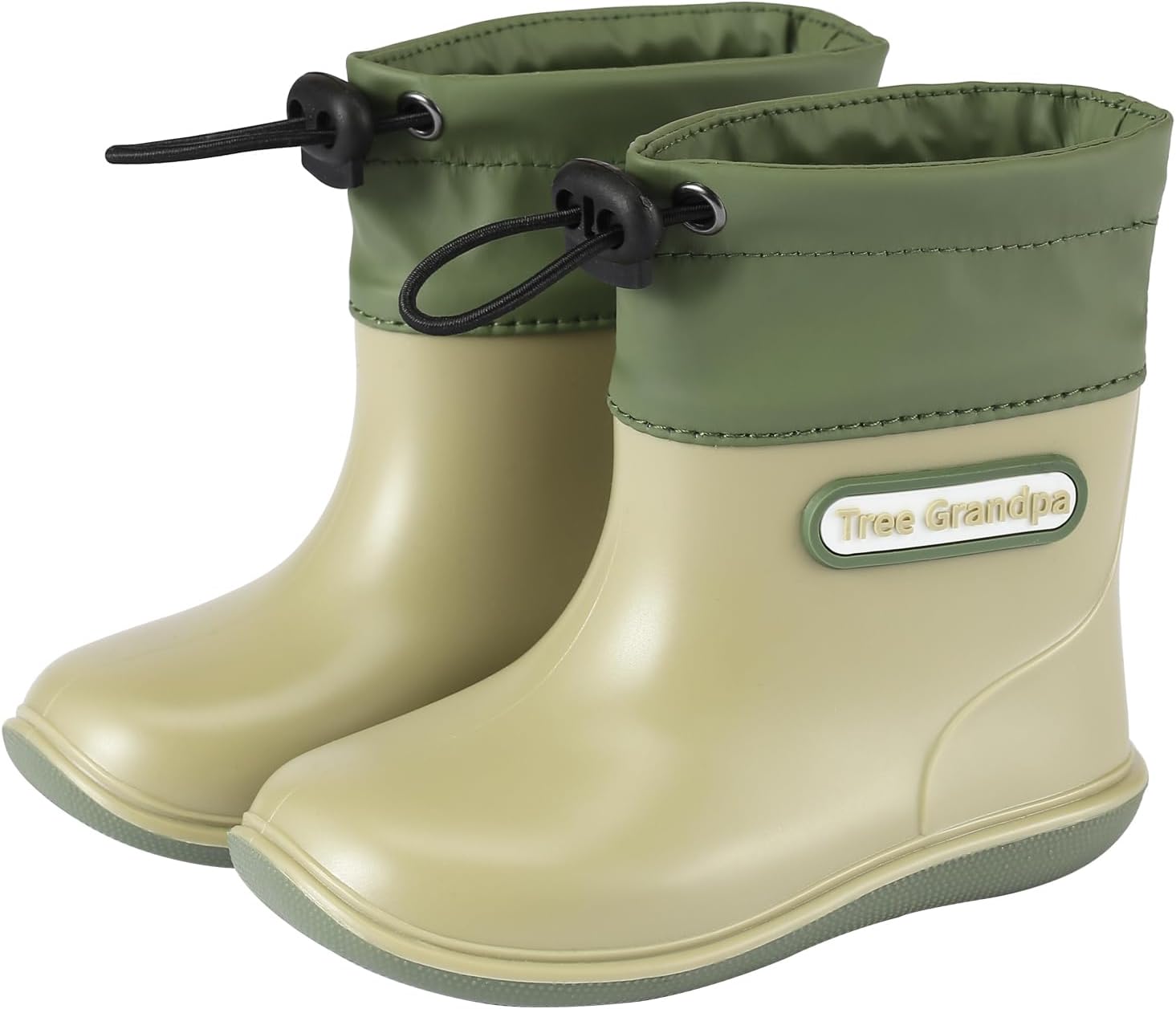 Детские резиновые сапожки для малышей для мальчиков и девочек, легкие, водонепроницаемые, удобные для надевания NQTOER, Army Green
Детские резиновые сапожки для малышей для мальчиков и девочек, легкие, водонепроницаемые, удобные для надевания NQTOER, Army Green