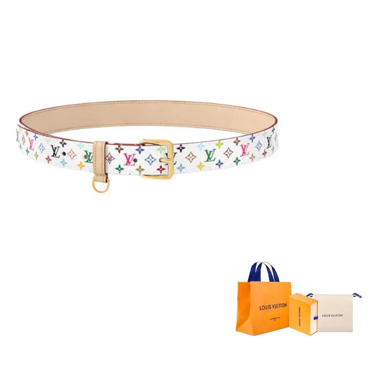 LOUIS VUITTON Ремень Takashi Murakami Lv D Ring 30mm, White
LOUIS VUITTON Ремень Takashi Murakami Lv D Ring 30mm, White