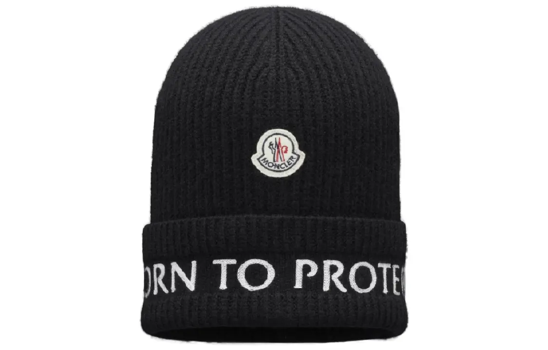 Moncler Мужская черная шапка бини, Black
Moncler Мужская черная шапка бини, Black