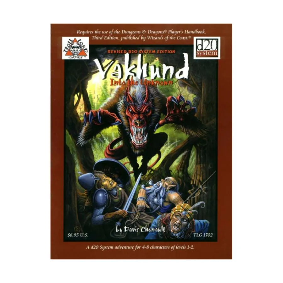 Модуль Vakhund - Into the Unknown (d20), Fantasy Adventures (Troll Lord Games) (d20) 
Модуль Vakhund - Into the Unknown (d20), Fantasy Adventures (Troll Lord Games) (d20)
