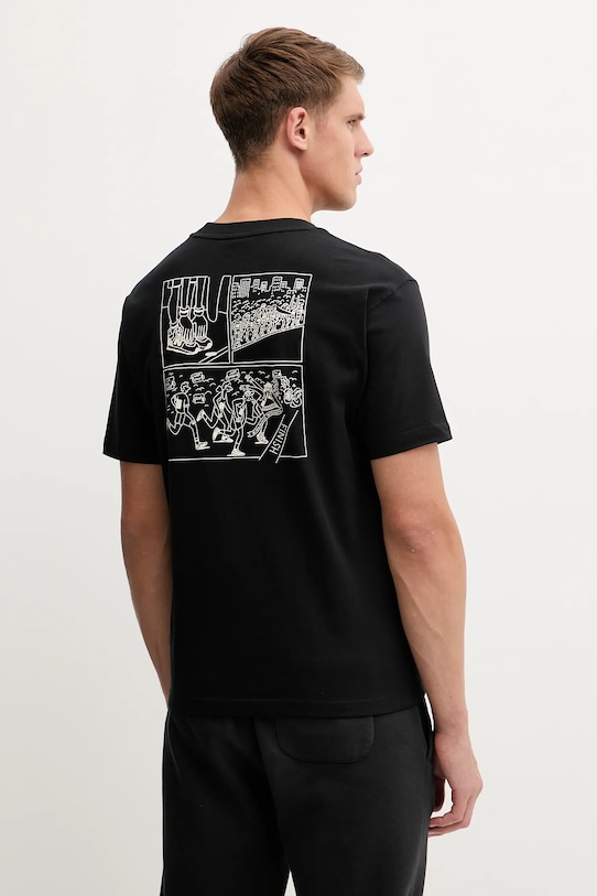 Хлопковая футболка New Balance, черный
Хлопковая футболка New Balance, черный