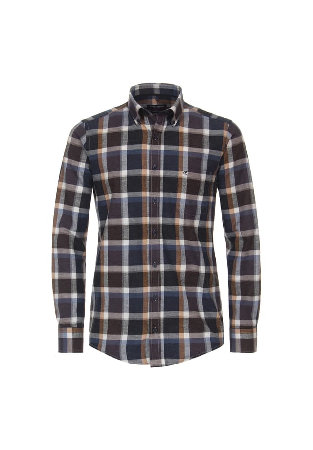 Рубашка фланелевая свободного покроя в клетку Casamoda, зеленый
Рубашка фланелевая свободного покроя в клетку Casamoda, зеленый