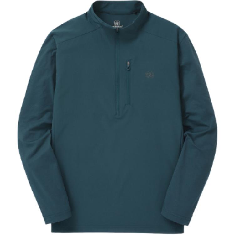 Футболка мужская с воротником стойка умеренно прямого кроя KOLON SPORT, cyan
Футболка мужская с воротником стойка умеренно прямого кроя KOLON SPORT, cyan