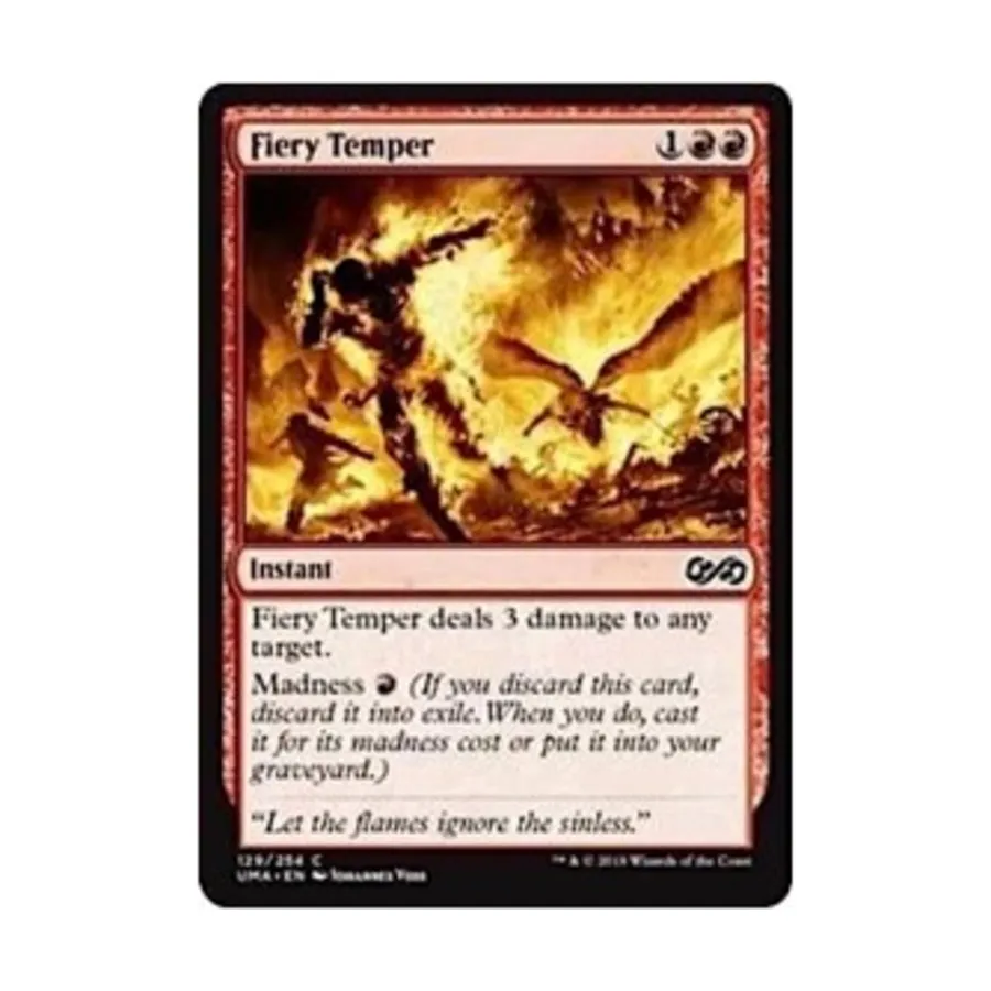 CCG Вспыльчивый характер (С), MTG - Ultimate Masters
CCG Вспыльчивый характер (С), MTG - Ultimate Masters