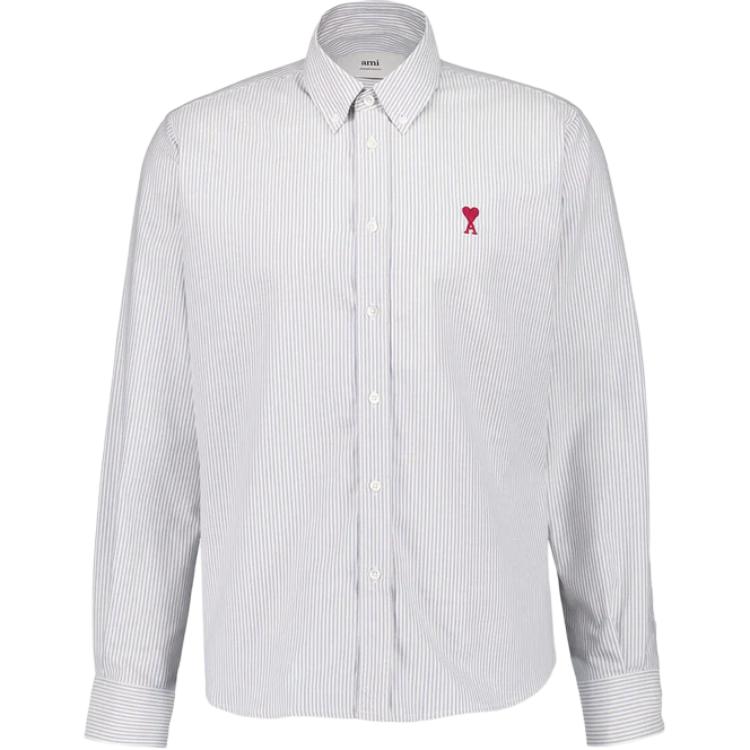 Рубашка Ami Paris Ami De Coeur с вышитым логотипом в полоску AMIPARIS, Two-Tone
Рубашка Ami Paris Ami De Coeur с вышитым логотипом в полоску AMIPARIS, Two-Tone