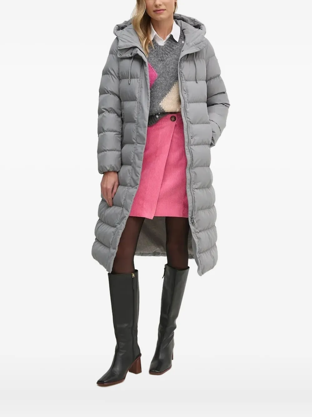 Куртка-пуховик с капюшоном Geox, серый
Куртка-пуховик с капюшоном Geox, серый