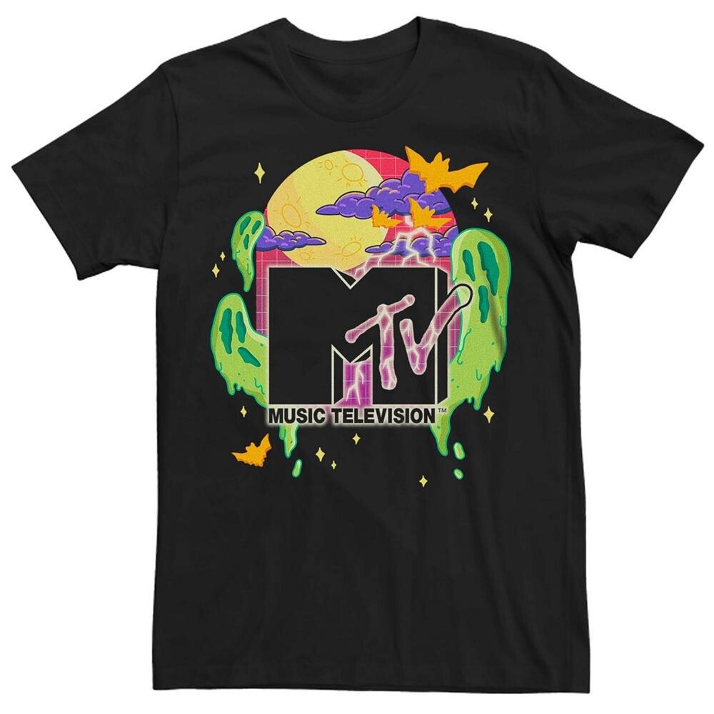 Мужская футболка с логотипом MTV Music Television Halloween Ghosts Night Licensed Character, черный
Мужская футболка с логотипом MTV Music Television Halloween Ghosts Night Licensed Character, черный