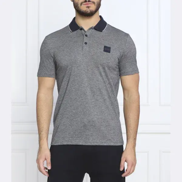 Рубашка-Поло из пеоксфорда стандартного кроя Boss, синий
Рубашка-Поло из пеоксфорда стандартного кроя Boss, синий